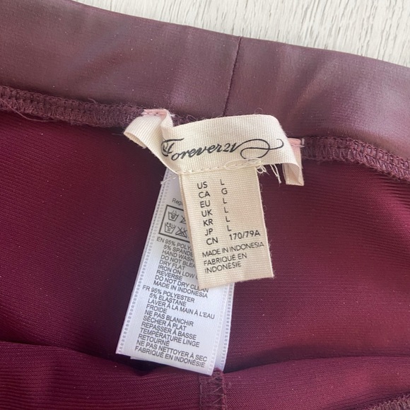 Forever 21 | Faux leather leggings - Picture 4 of 5